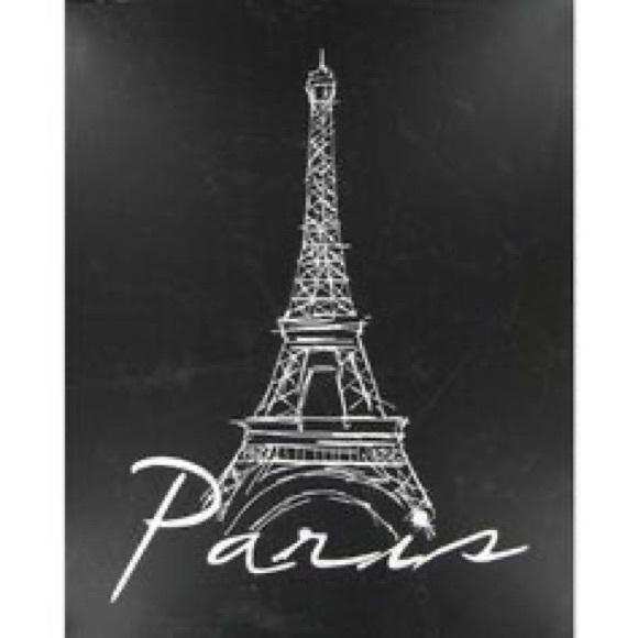 HOBBY-LOBBY Paris Eiffel Tower B&W Canvas Print Hanging Art - Picture 6 of 6